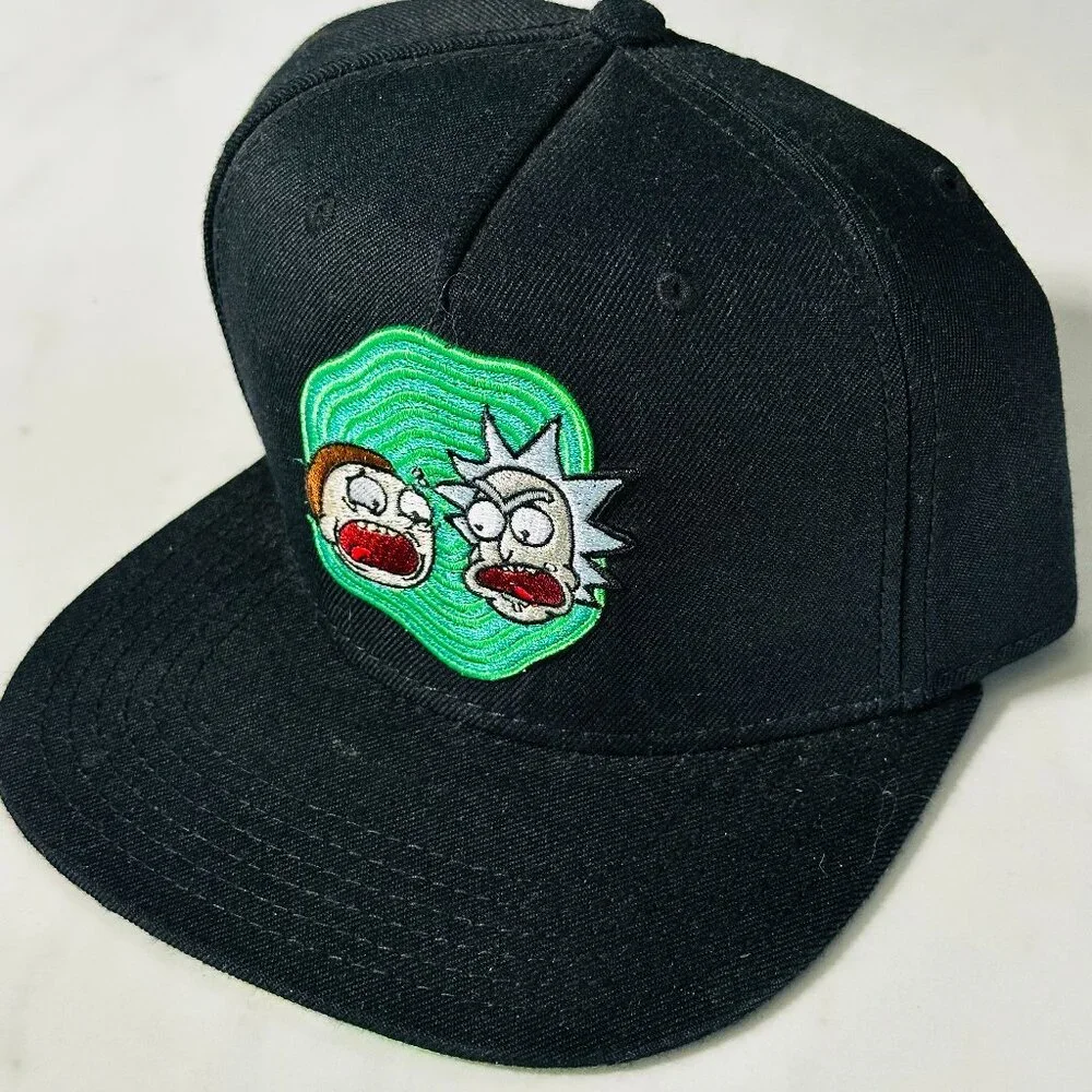 Rick And Morty Adjustable Snapback Hat - Bioworld Adult Swim